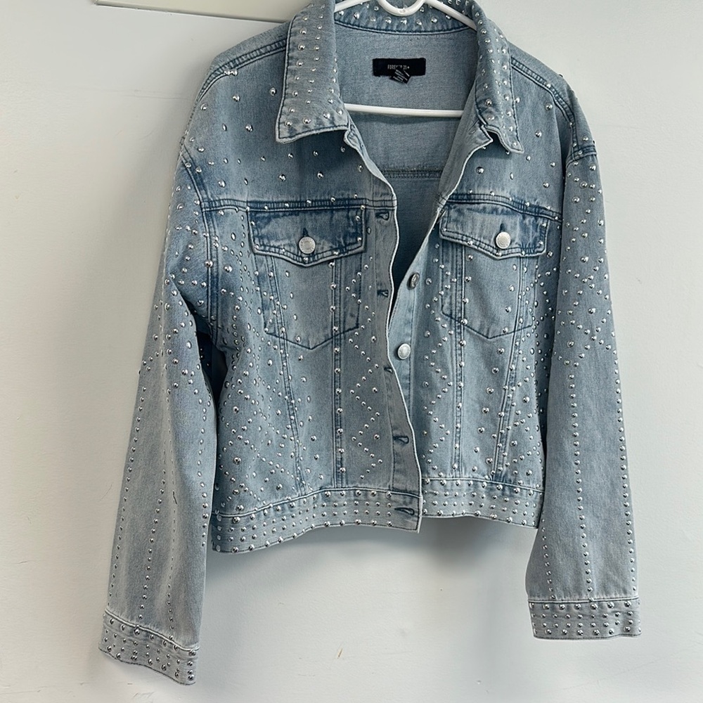 Studded Denim Jacket